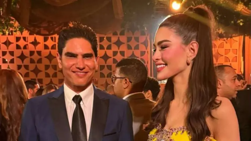 يكبرها بـ21 عامًا.. من هي روان بن حسين التي ظهرت مع أحمد أبو هشيمة؟