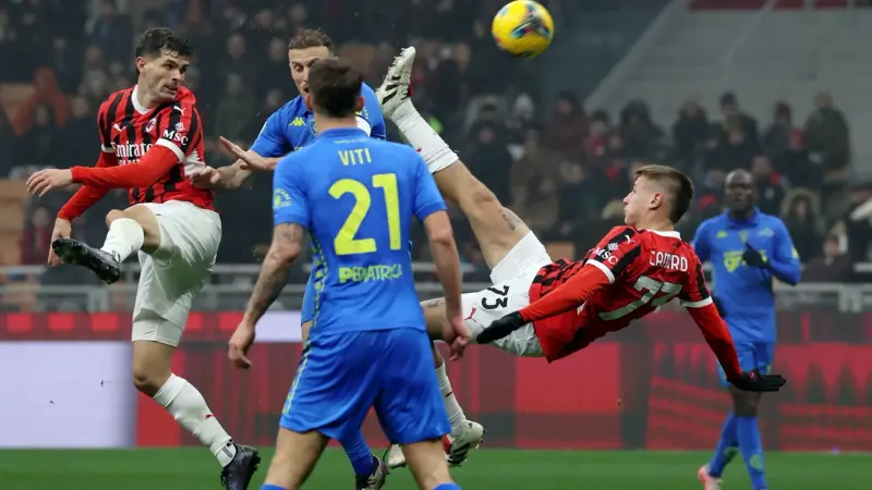 القنوات الناقلة لمباراة ميلان وساسولو في كأس إيطاليا مع الموعد والتشكيلة