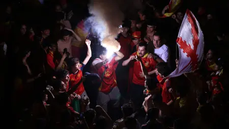 فرحة الإسبان بالمونديال تهز الأرض.. أجهزة الزلازل ترصد الاحتفالات