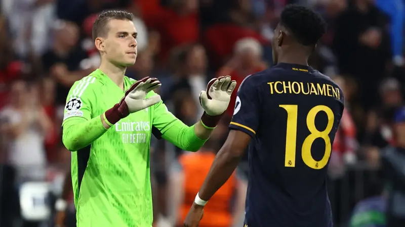 إصابة كورتوا ولونين تثير الهلع داخل ريال مدريد.. من هو البديل المغمور؟