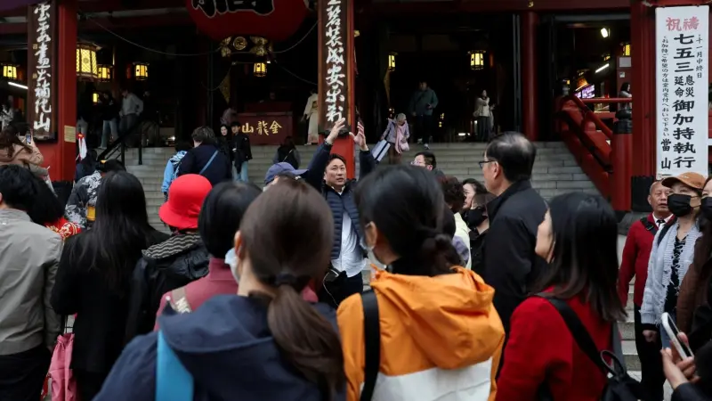 اليابان تستقبل عدداً قياسياً من السياح رغم الخلاف مع الصين