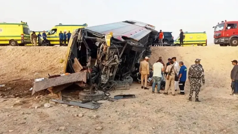 لحظات مروعة.. ما سبب حادث أسيوط؟