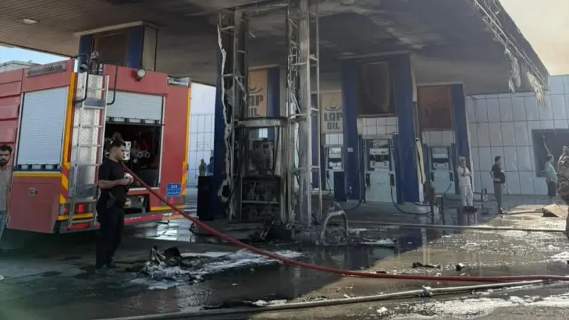 فيديو - انفجار مروّع يهز أربيل.. ما القصة؟