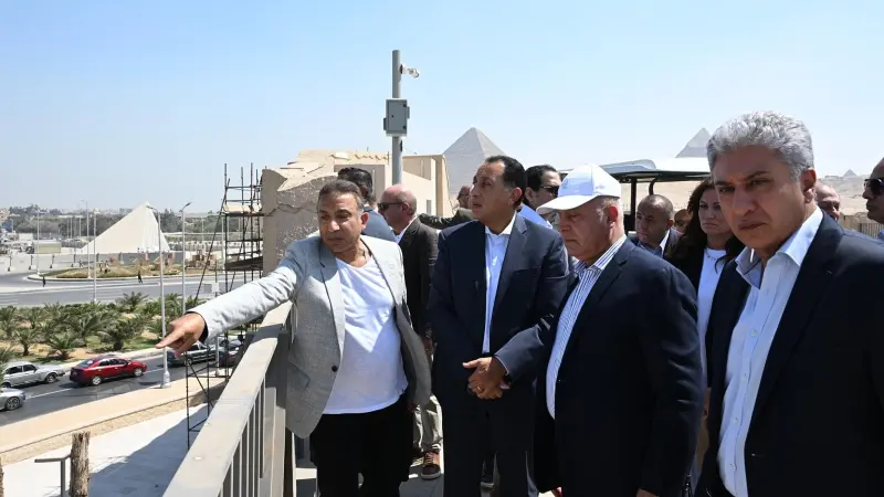 الحكومة المصرية تواصل متابعة التجهيزات الخاصة بافتتاح المتحف الكبير