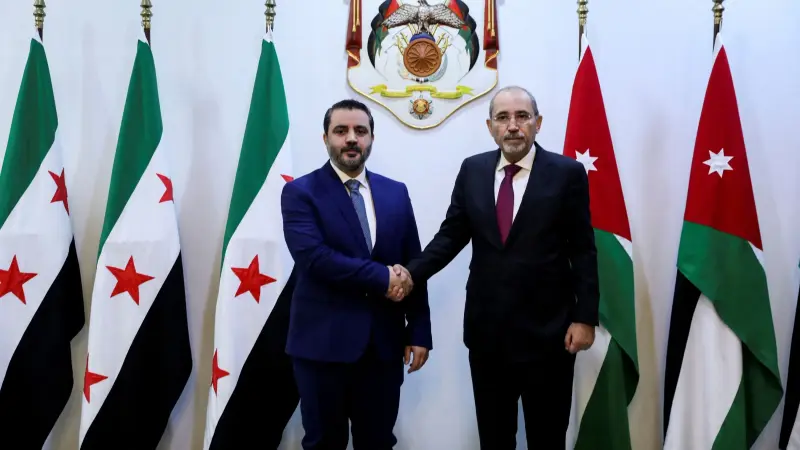 الصفدي: أمن سوريا من أمننا.. والشيباني: شراكتنا متينة