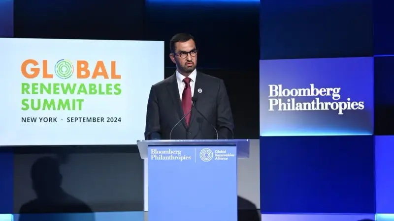 سلطان الجابر يدعو العالم إلى تنفيذ "اتفاق الإمارات" لإنقاذ المناخ