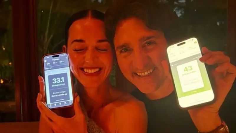 كاتي بيري وجاستن ترودو يشاركان لحظات نادرة عن حياتهما الشخصية