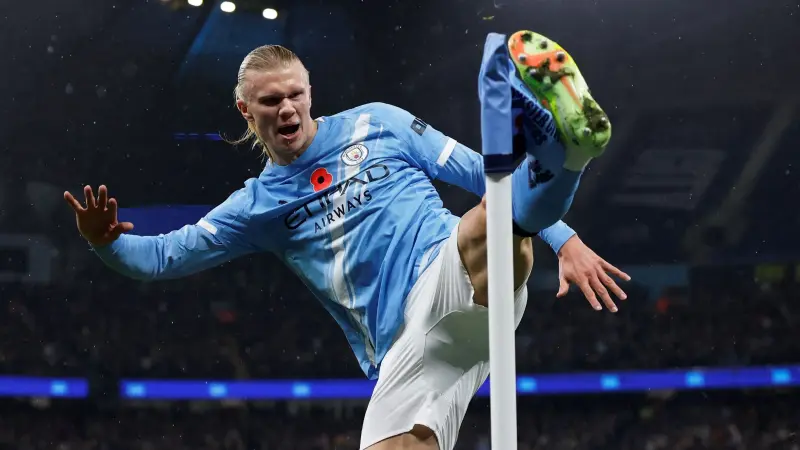 فيديو - هالاند يكشف أسرار أرقامه القياسية مع مانشستر سيتي