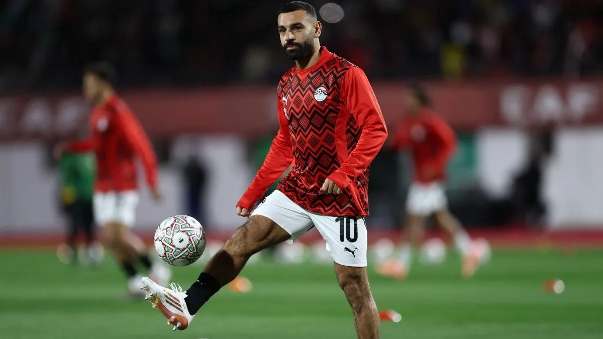 صور - محمد صلاح يشعل حماس المصريين بلقطة مميزة قبل مواجهة زيمبابوي 