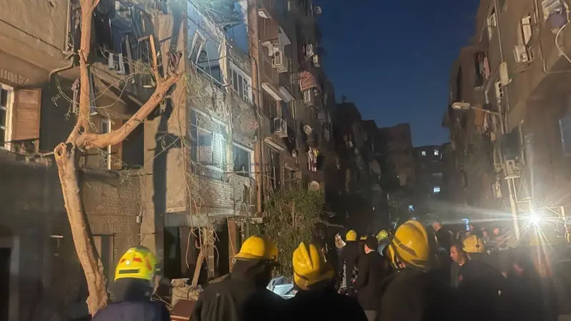 فيديو - بعد معاينة محافظ الجيزة العقار المتضرر.. هذا سبب انفجار إمبابة