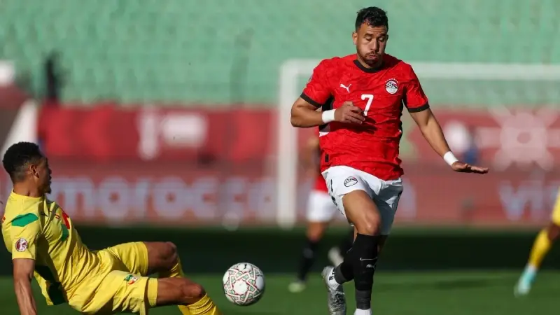 تفاصيل إصابة محمود حسن تريزيغيه ومدة غيابه.. هل انتهت مسيرته في كأس إفريقيا؟