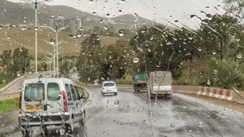 أمطار رعدية متوقعة على هذه الولايات في الجزائر