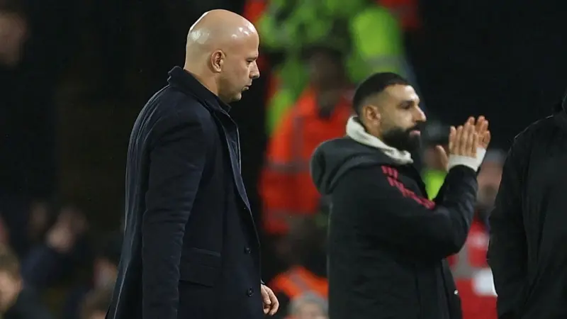 واين روني ينتقد احتفالات ليفربول بصلاح وروبرتسون في ديربي "ميرسيسايد"