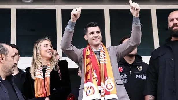 غلطة سراي يعلن تعاقده مع ألفارو موراتا قادما من ميلان على سبيل الإعارة