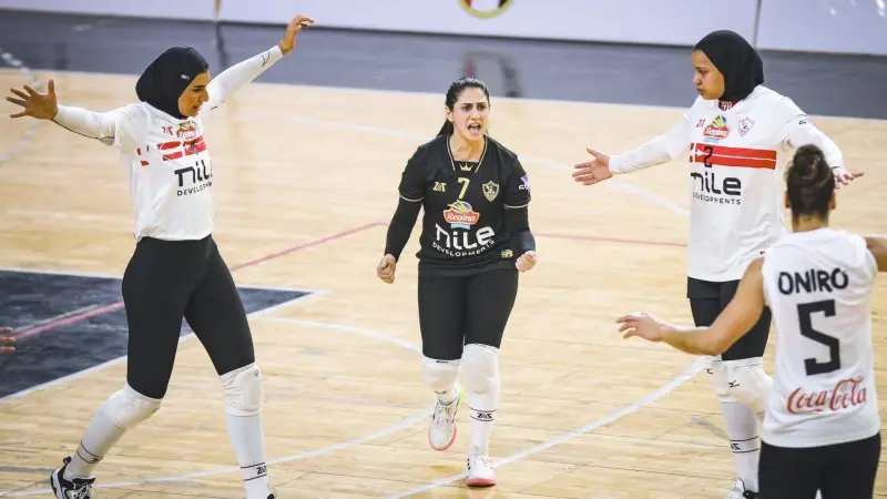 الكرة الطائرة - إلى مونديال الأندية.. سيدات الزمالك يهزمن الأهلي ويحصدن بطولة إفريقيا للمرة الثالثة