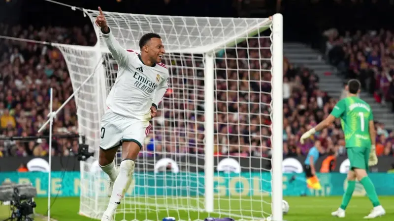 مبابي يتربع على عرش أسرع لاعبي الدوري الإسباني