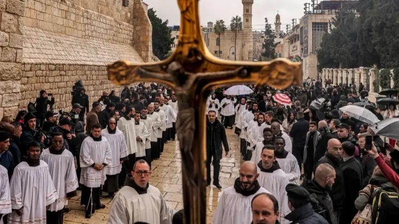 انطلاق احتفالات عيد الميلاد في بلدية بيت لحم