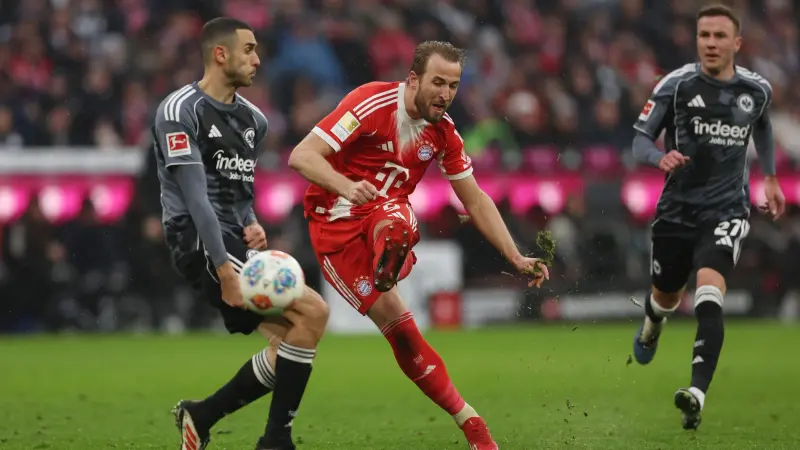 الدوري الألماني - ثنائية كين أمام فرانكفورت تعزز صدارة بايرن ميونخ