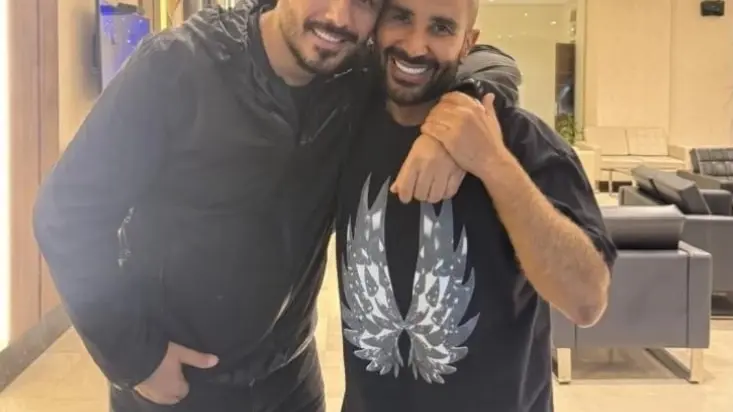 رامي عياش وأحمد سعد يضعان اللمسات الأخيرة على تعاون غنائي رامي عياش وأحمد سعد يضعان اللمسات الأخيرة على تعاون غنائي