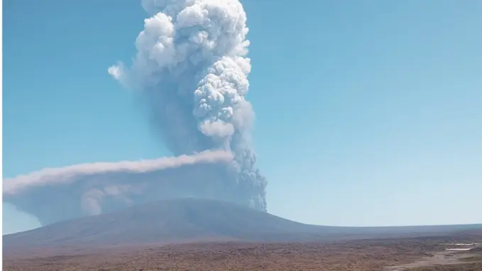 فيديو انفجار بركان إثيوبيا.. ثوران للمرة الأولى منذ آلاف السنين