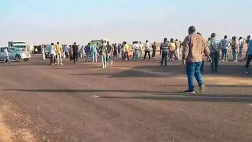 سقوط عدد من الضحايا في حادث مطروح (إكس) سقوط عدد من الضحايا في حادث مطروح (إكس)