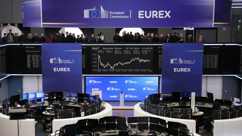 الأسهم الأوروبية تنخفض.. و"باير" تستفيد من دعم إدارة ترامب