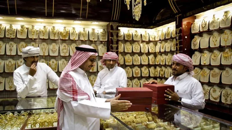 تراجع أسعار الذهب في السعودية 4 ريالات في عيار 24