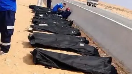 حصيلة ثقيلة.. هذا عدد ضحايا حادث طريق أسيوط الغربي بمصر