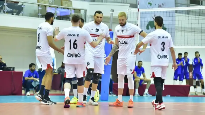 نتيجة مباراة الزمالك اليوم ضد الشرطة القطري.. القلعة البيضاء ينجح في الاختبار