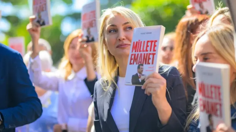 زوجة أكرم إمام أوغلو: الديموقراطية في تركيا مجروحة