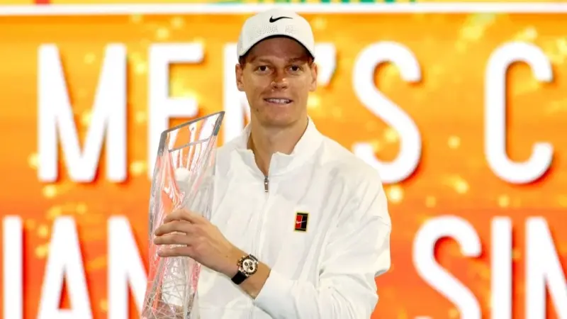نتيجة نهائي بطولة ميامي للتنس 2026.. سينر يحقق "ثنائية الشمس المشرقة"