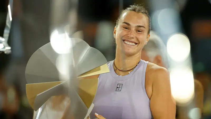 بطولة مدريد للتنس - سابالينكا تحرز لقب فردي السيدات للمرة الثالثة