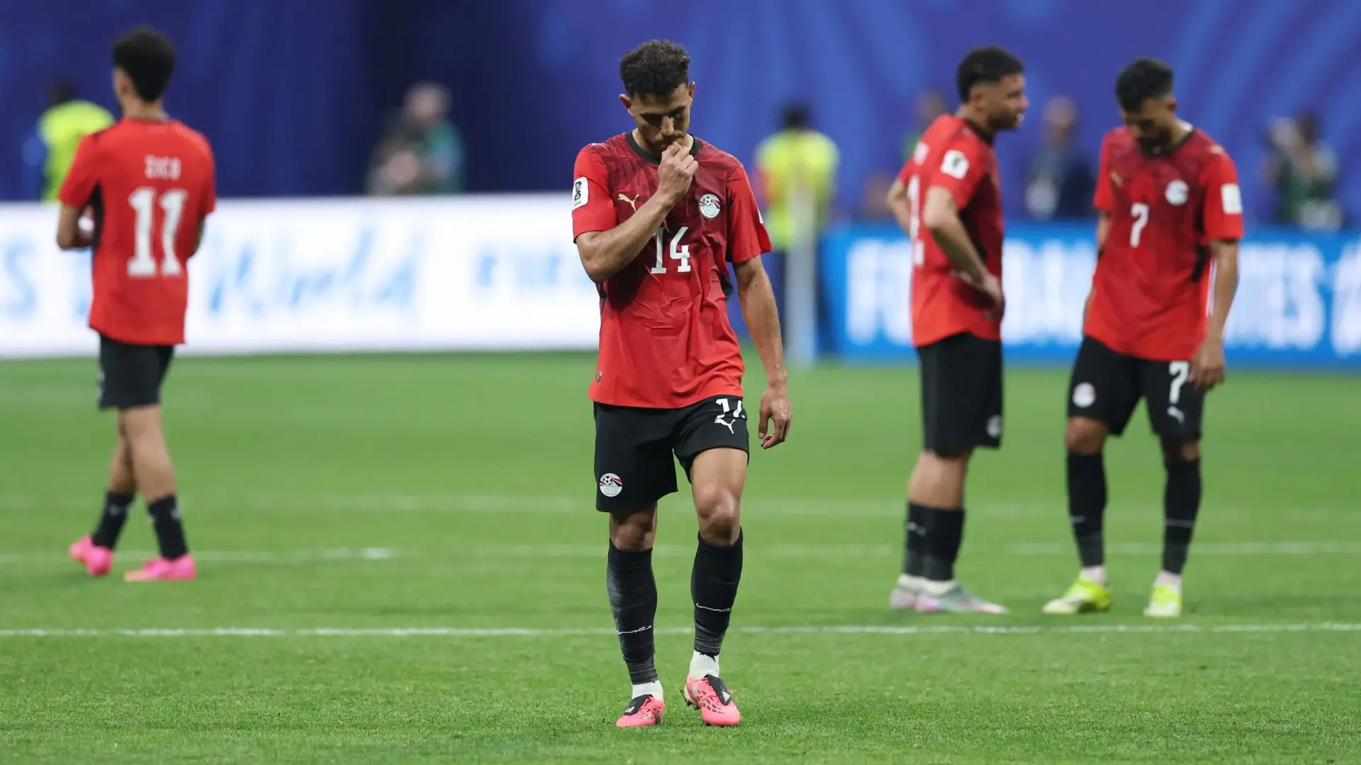 حمدي فتحي يغيب عن معسكر مصر لهذا الشهر (رويترز) حمدي فتحي يغيب عن معسكر مصر لهذا الشهر (رويترز)