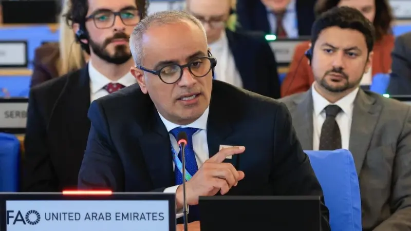 الإمارات ترحب بقرار "الفاو" بإدانة إيران بسبب تعطيل إمدادات الغذاء والزراعة