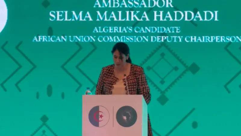 من هي سلمى مليكة نائب رئيس مفوضية الاتحاد الإفريقي؟