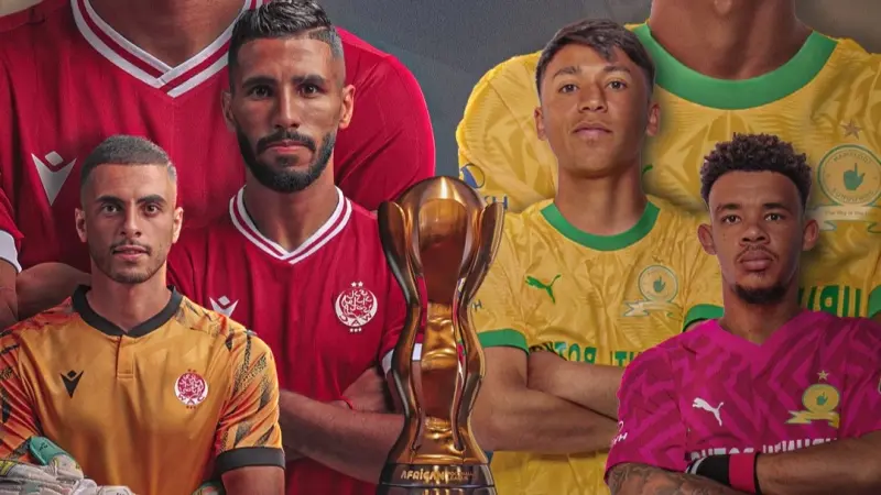 موعد مباراة الوداد وصن داونز في نهائي الدوري الإفريقي الممتاز (السوبر ليغ) .. القنوات الناقلة وتشكيلة الفريقين