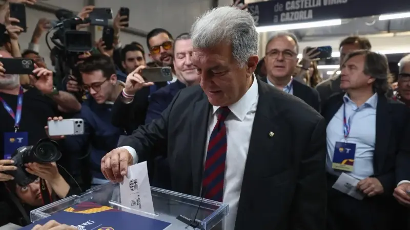 فيديو - نجوم البلاوغرانا يقفزون مع لابورتا.. ماذا تقول مؤشرات انتخابات رئاسة برشلونة؟