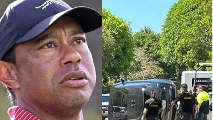 إطلاق سراح تايجر وودز بكفالة بعد حادث سير