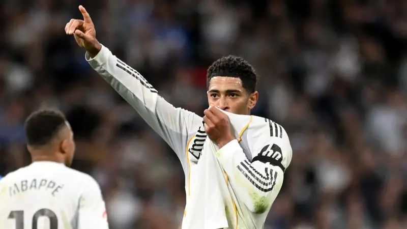 المشاركة 50.. جود بيلينغهام يحقق رقما تاريخيا مع ريال مدريد أمام ليفربول