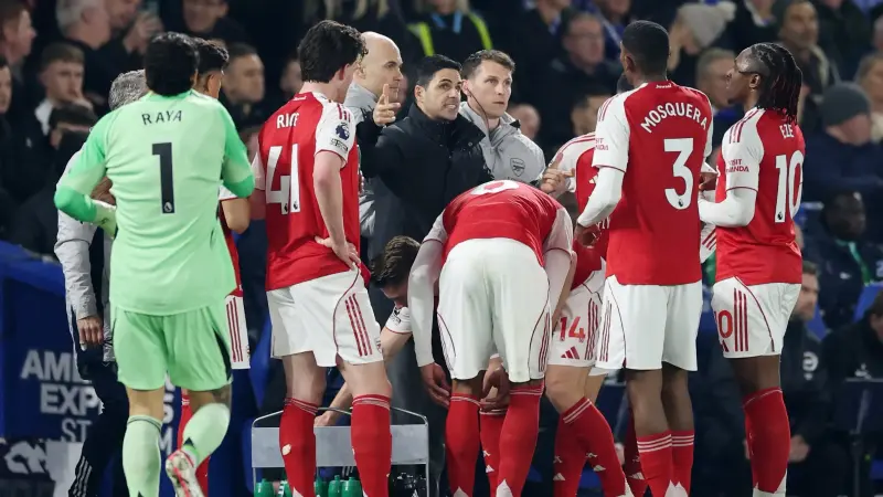 أرتيتا يحث لاعبيه على استغلال خسارة كأس الرابطة من أجل لقب البريميرليغ