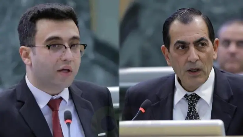 بين قاسم القباعي ومحمد الجراح.. ما سبب مشاجرة مجلس النواب الأردني؟