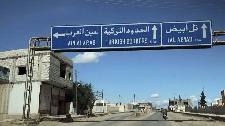 نشب حريق داخل سجن عين العرب في ريف حلب بسوريا (إكس) نشب حريق داخل سجن عين العرب في ريف حلب بسوريا (إكس)