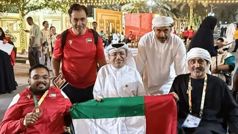 الإمارات تفتتح سجل ميدالياتها في الألعاب البارالمبية الآسيوية