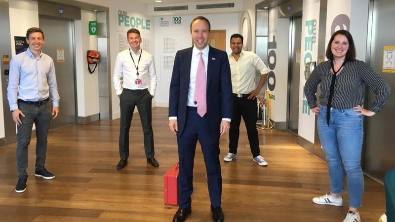 القبض على المشتبه به في استهداف وزير الصحة البريطاني السابق