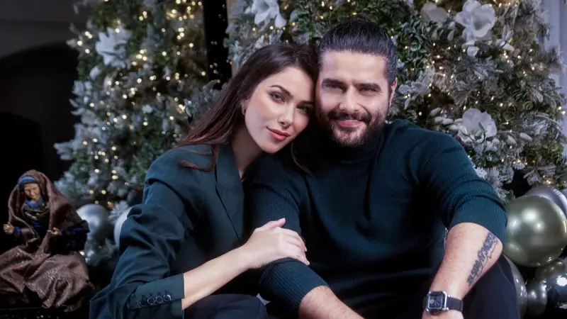 فيديو – ناصيف زيتون ودانييلا رحمة يرزقان بمولودهما الأول