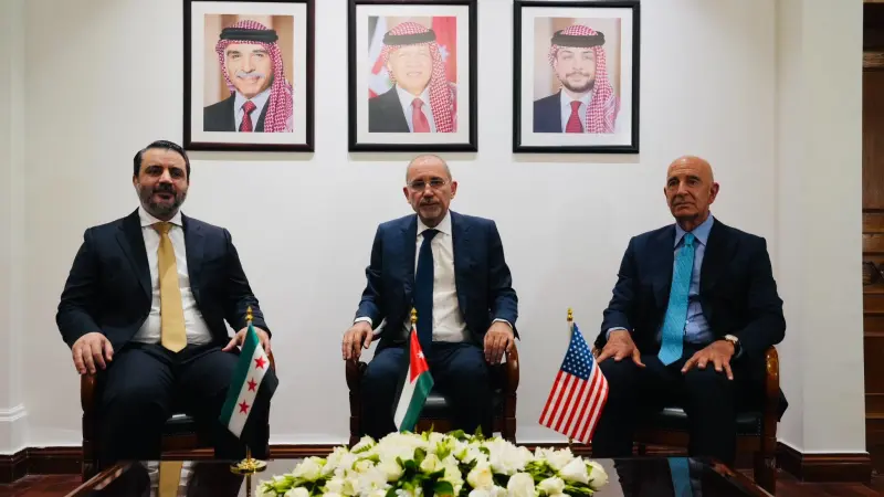 لقاء ثلاثي في عمّان لبحث جهود إعادة الاستقرار في سوريا