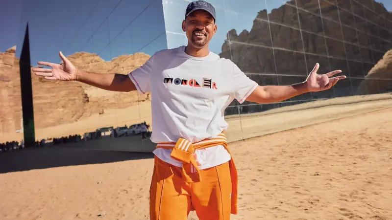 فيديو وصور - ويل سميث في العلا بالسعودية