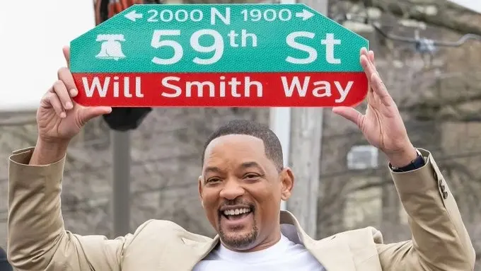 تكريما له ولإنجازاته.. شارع باسم ويل سميث في فيلادلفيا