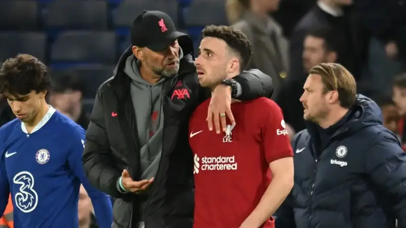 يورغن كلوب يوجه رسالة مؤثرة إلى ديوغو جوتا قبل مباراة ولفرهامبتون