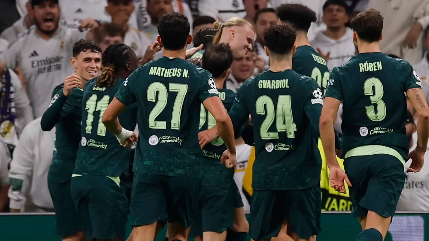 دوري أبطال أوروبا - مانشستر سيتي يتغلب على ريال مدريد في البيرنابيو 